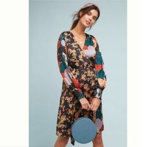 Anthropologie Latona Wrap Dress